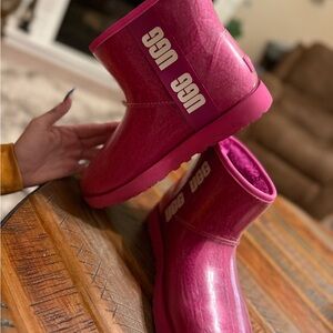 UGG Fuchsia Waterproof Boots